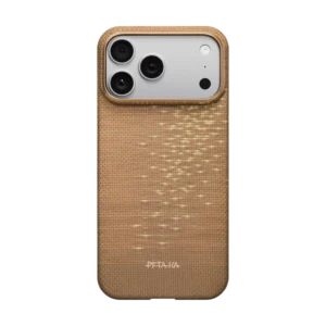 Pitaka Ultra Slim Golden Glint Case for the iPhone 17 Pro, iPhone 17 Pro Max, iPhone 17 Air